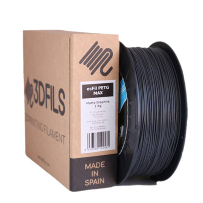 esFil PETG MAX Grafito Mate 1Kg 1.75 mm