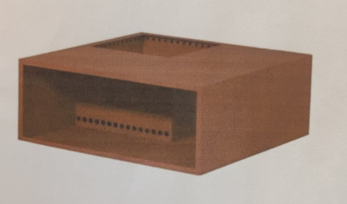 Corten Fire Carre